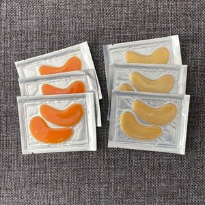 NWT Lot of 6 Spalife Eye Masks, Bright Eyed & Rejuvenating Gold Dust, Undereye